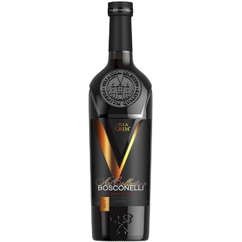 Villa Krim Bosconelli red semi-sweet wine 9-13% 0.75l - buy, prices for Torba - photo 1