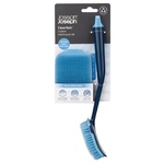 Набор Joseph Joseph Щетка и скребок для очистки синий