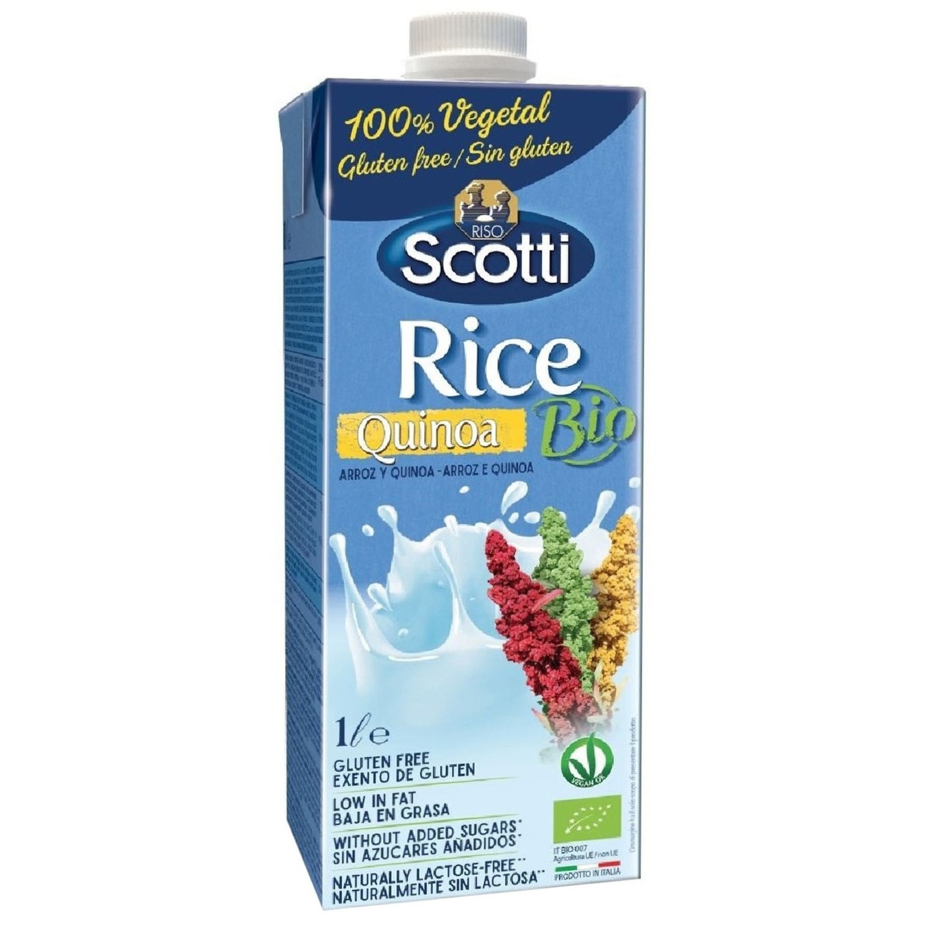 

Напиток рисовый Riso Scotti с киноа органический 1л