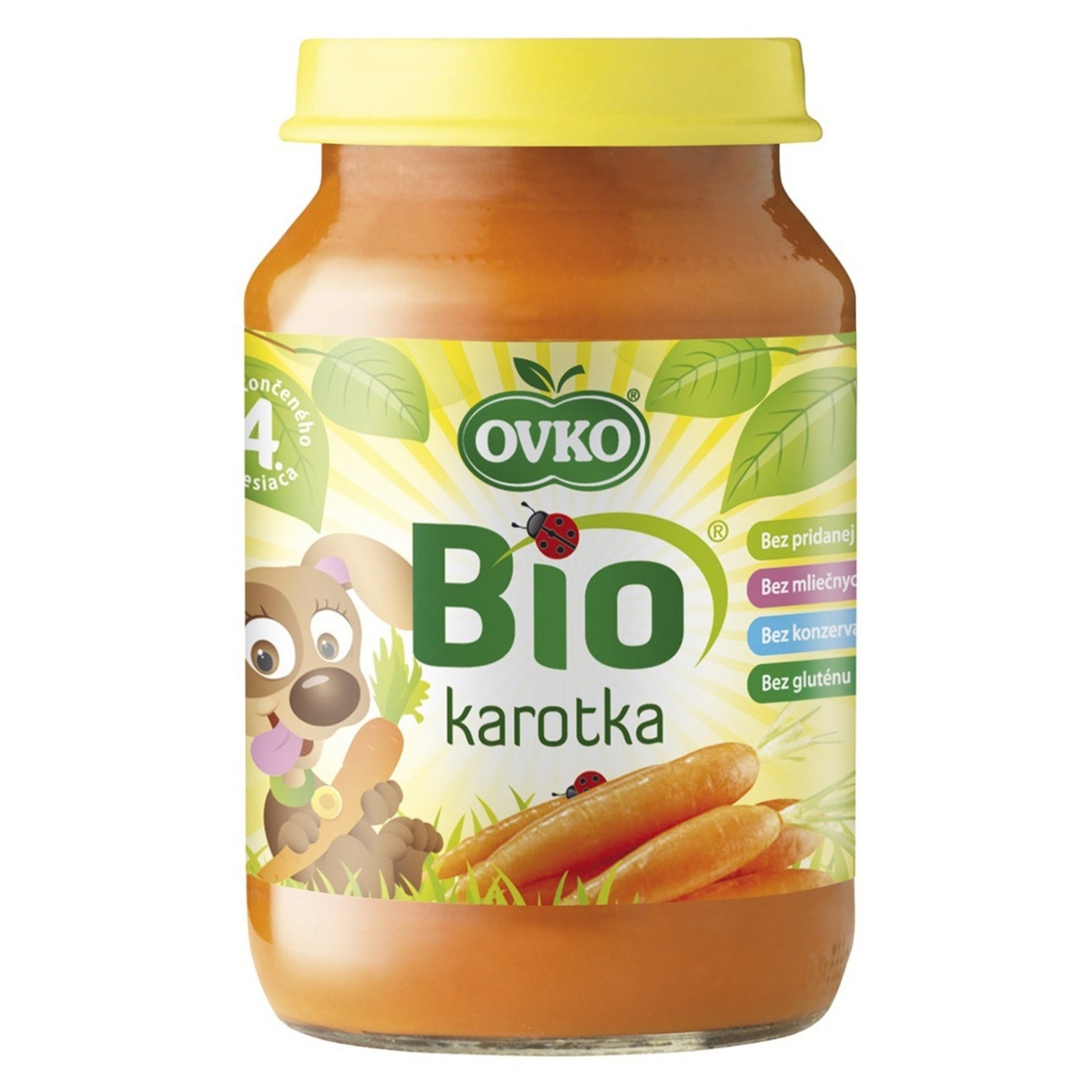 

Пюре Ovko Bio морковь 190г