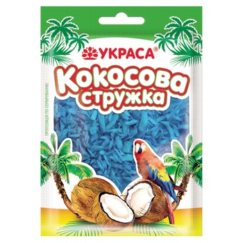 Кокосовая стружка Украса 25г - купить, цены на Auchan - фото 1