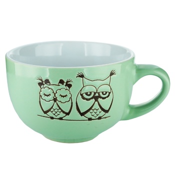 S&T Owl Ceramic Cup 480ml in assortment - buy, prices for Auchan - photo 3