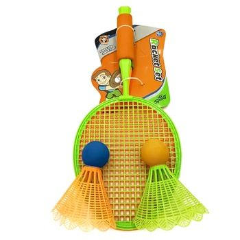 Badminton Set 2 Rackets + 2 Ruffles - buy, prices for - photo 1