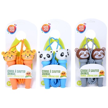 One two fun Jump Rope with Animals 2.8m in assortment - buy, prices for Auchan - photo 1