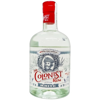 The Colonist White rum 40% 0.7l - buy, prices for NOVUS - photo 1