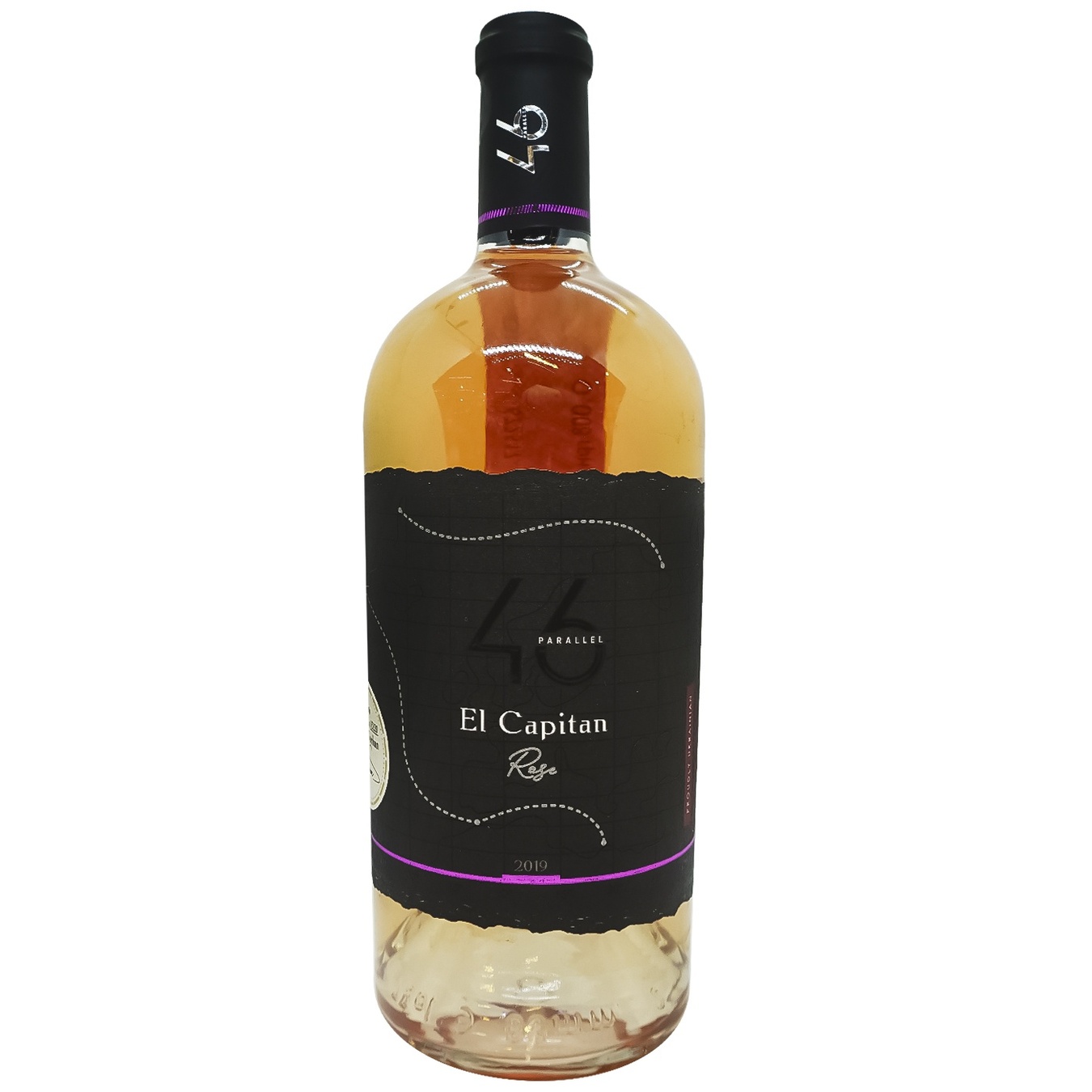 

Вино 46 Parallel El Capitan Pinot Meunier розовое сухое 12,1% 0,75л