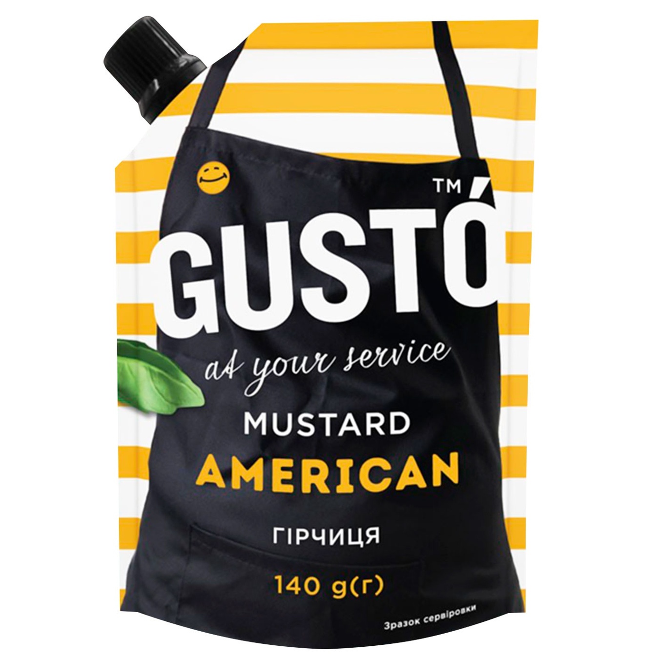 

Горчица Gusto American 140г