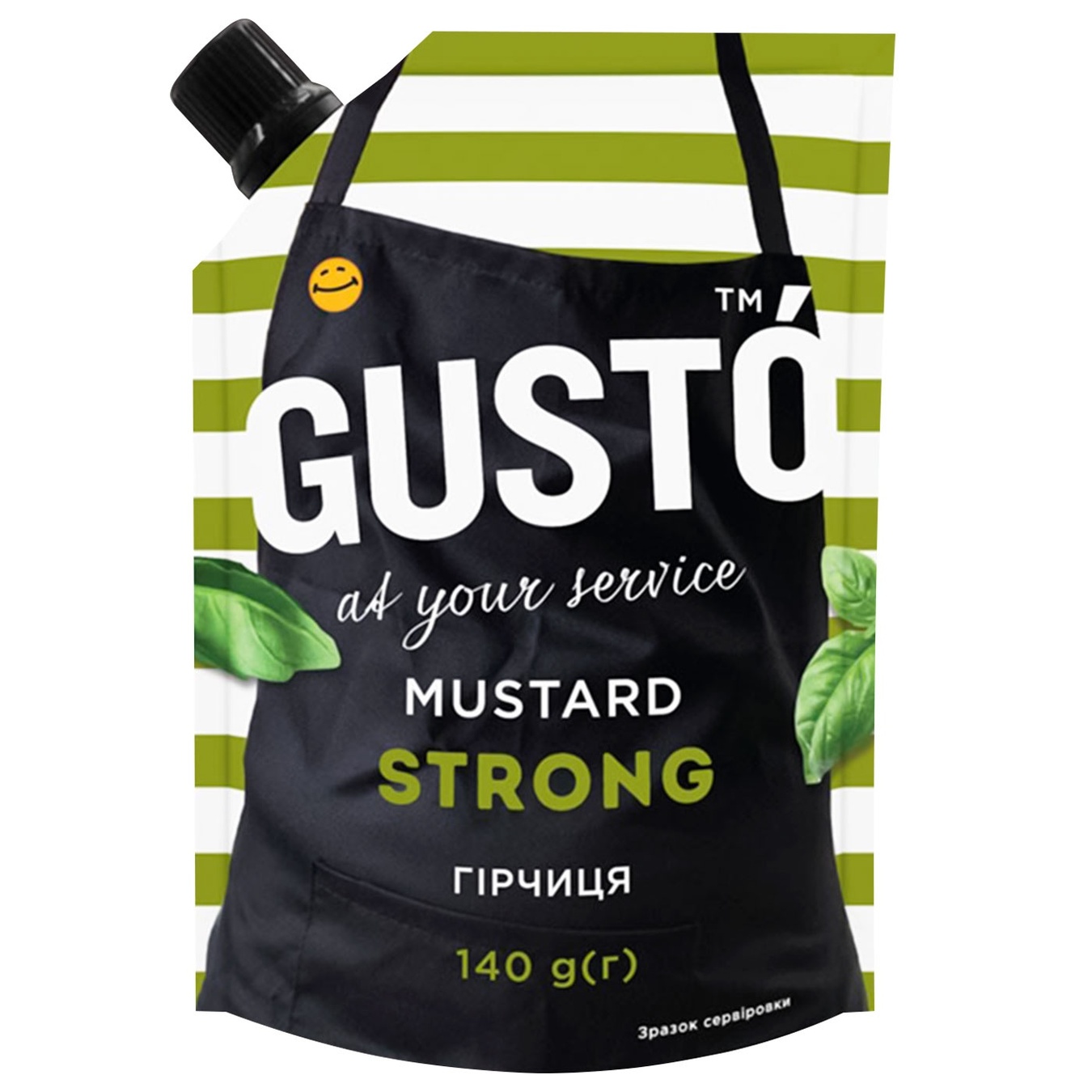 

Горчица Gusto Strong 140г