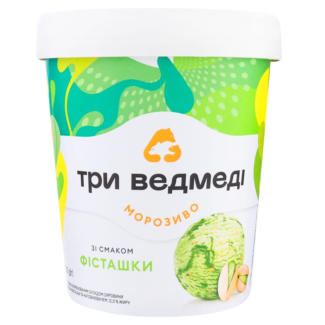 

Мороженое Три Медведя фисташка 320г