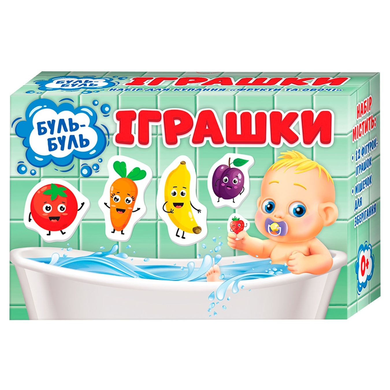 

Игра для купания Мой Успех+ Фрукты и овощи