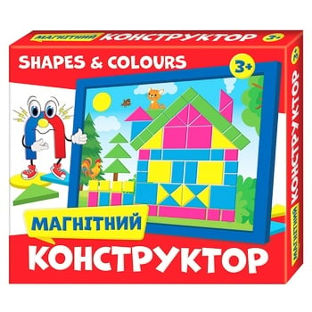 Конструктор магнітний Shapes & Colours Мій Успіх - купити, ціни на - фото 1