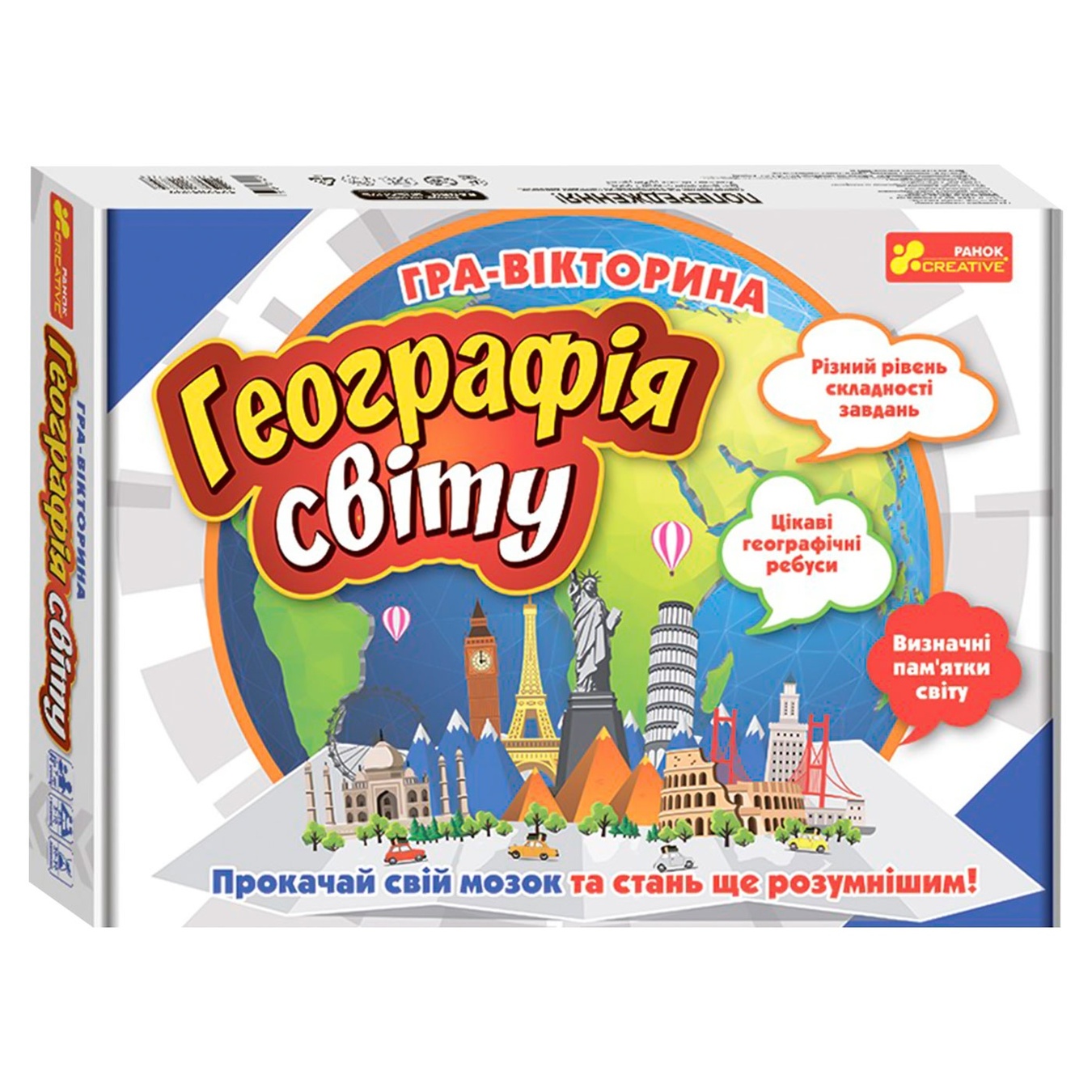 

Игра настольная Ranok Creative География мира