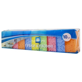 Eurogroup Kitchen Sponge 10pc - buy, prices for Tavria V - photo 2