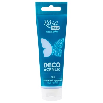 Rosa Talent Blue Powder Matte Acrylic for Decoration 75ml - buy, prices for - photo 1