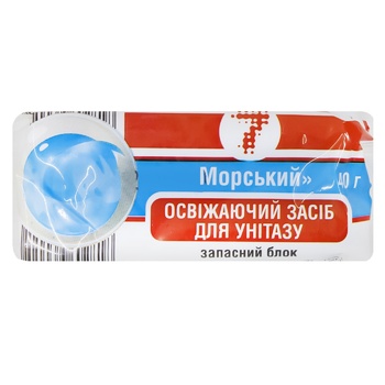 Освіжувач для унітаза 7 Морський 40г - купити, ціни на Таврія В - фото 1