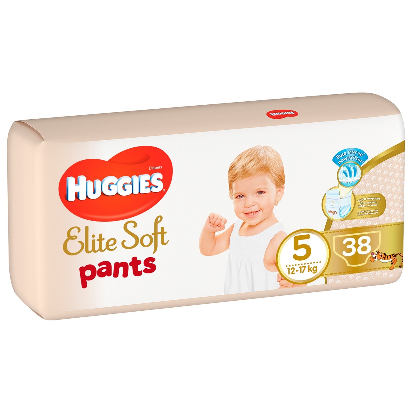 

Трусики-подгузники Huggies Elite Soft mega 5 38шт