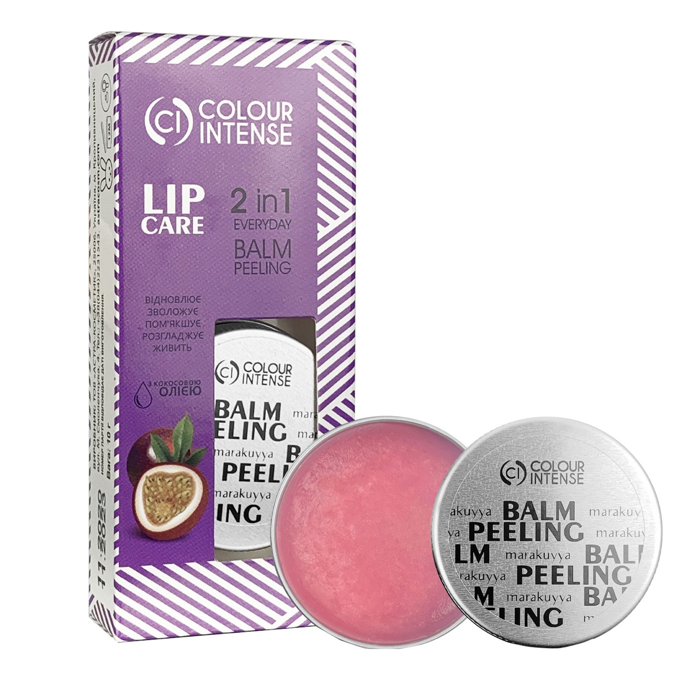 

Пилинг-скраб для губ Colour Intense Lip Care №8 Маракуйя восстанавливающий 10г