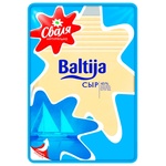 Сир Сваля Балтія нарізка 45% 150г