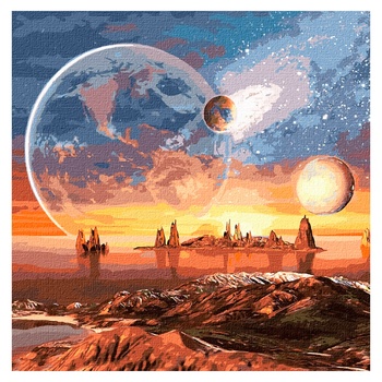 Ideyka Zodiac Space Desert Creativity Set 50х50cm - buy, prices for Vostorg - photo 1