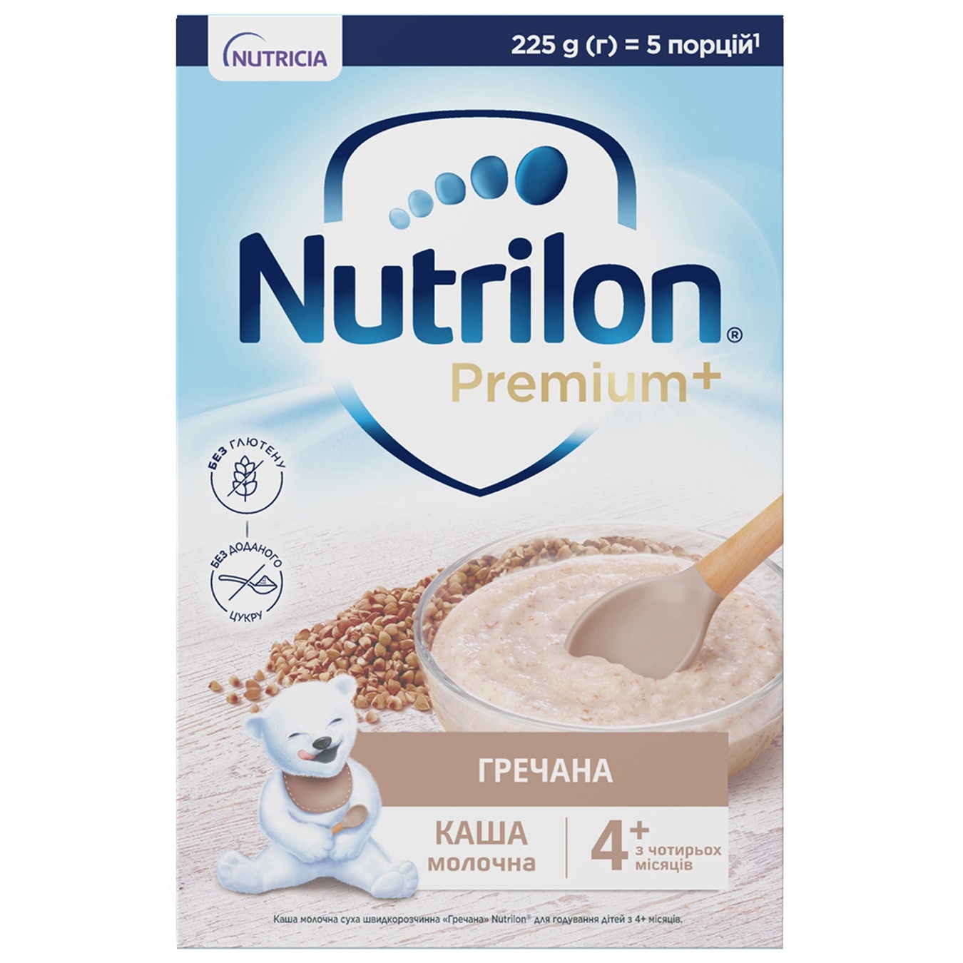 

Каша молочная Nutrilon гречневая 4+ 225г