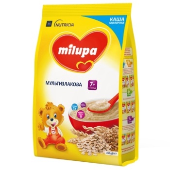 Каша Milupa молочна мультизлакова 210г