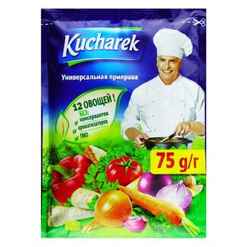 Приправа Kucharek універсальна 75г - купити, ціни на Auchan - фото 1