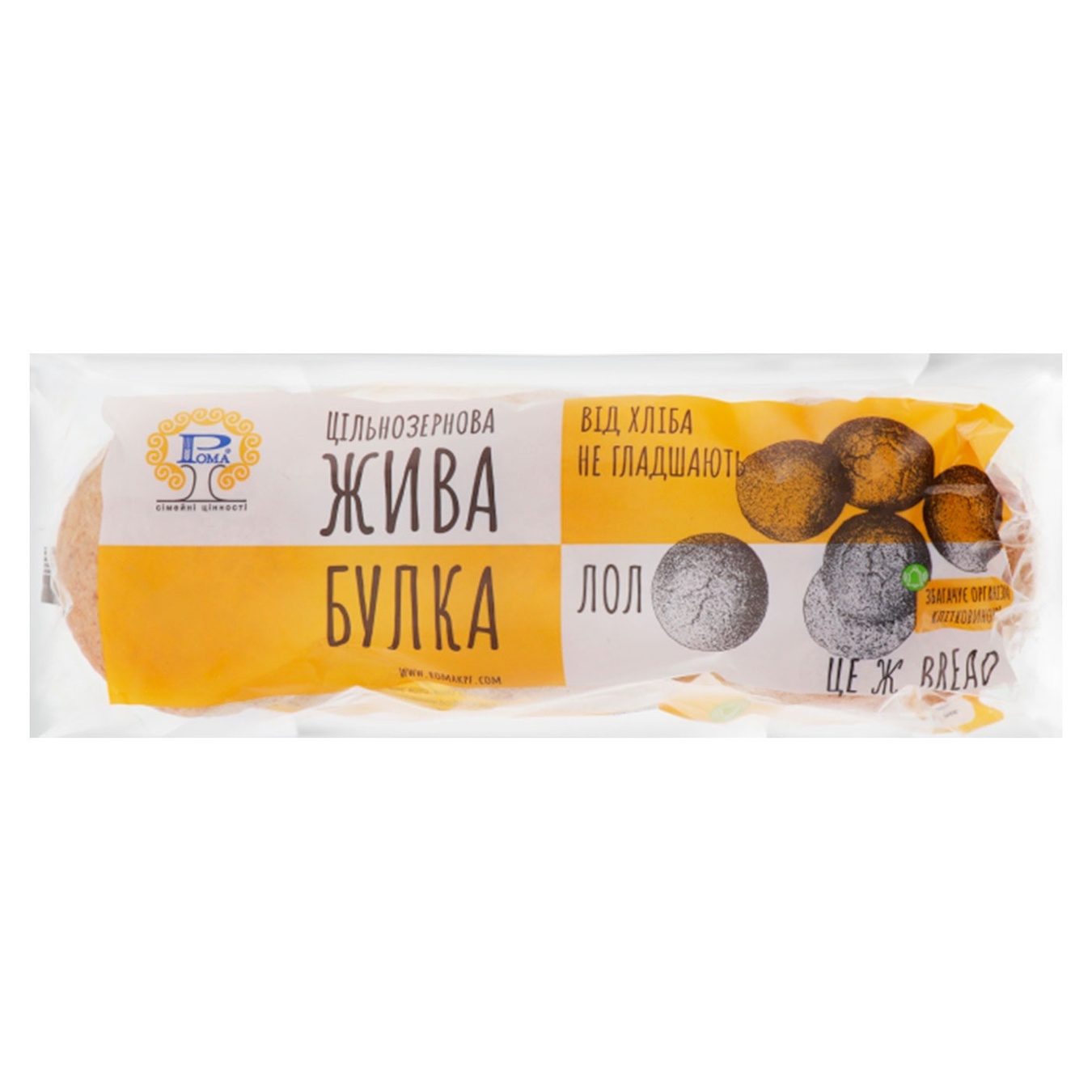 

Булочка Рома цельнозерновая 6х30г