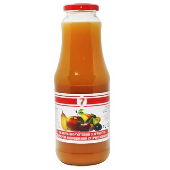 Сік Семерка мультифруктовий з м'якоттю та цукром 1л - купити, ціни на - фото 1
