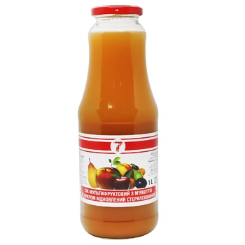 Semerka Multifriut Juice with Pulp and Sugar 1l - buy, prices for Tavria V - photo 1