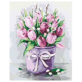 Ideyka Graceful Tulips Creativity Set 40х50cm - buy, prices for - photo 1