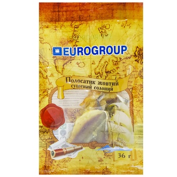 Eurogroup Salted and Dried Yellow Minke Snack 36g - buy, prices for Tavria V - photo 1