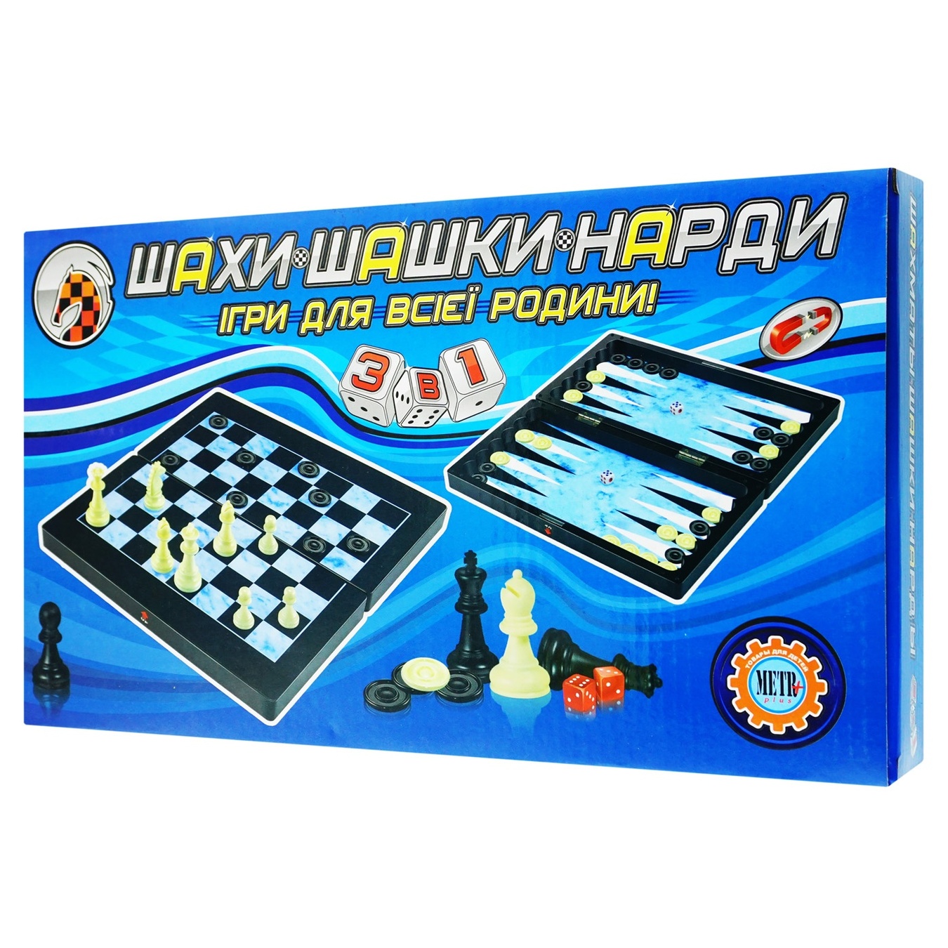 

Шахматы магнитные