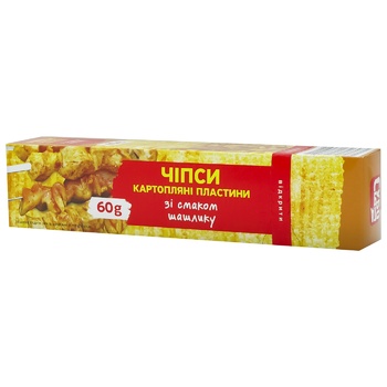 Чипси Субота зі смаком шашлику 60г - купити, ціни на Таврія В - фото 2