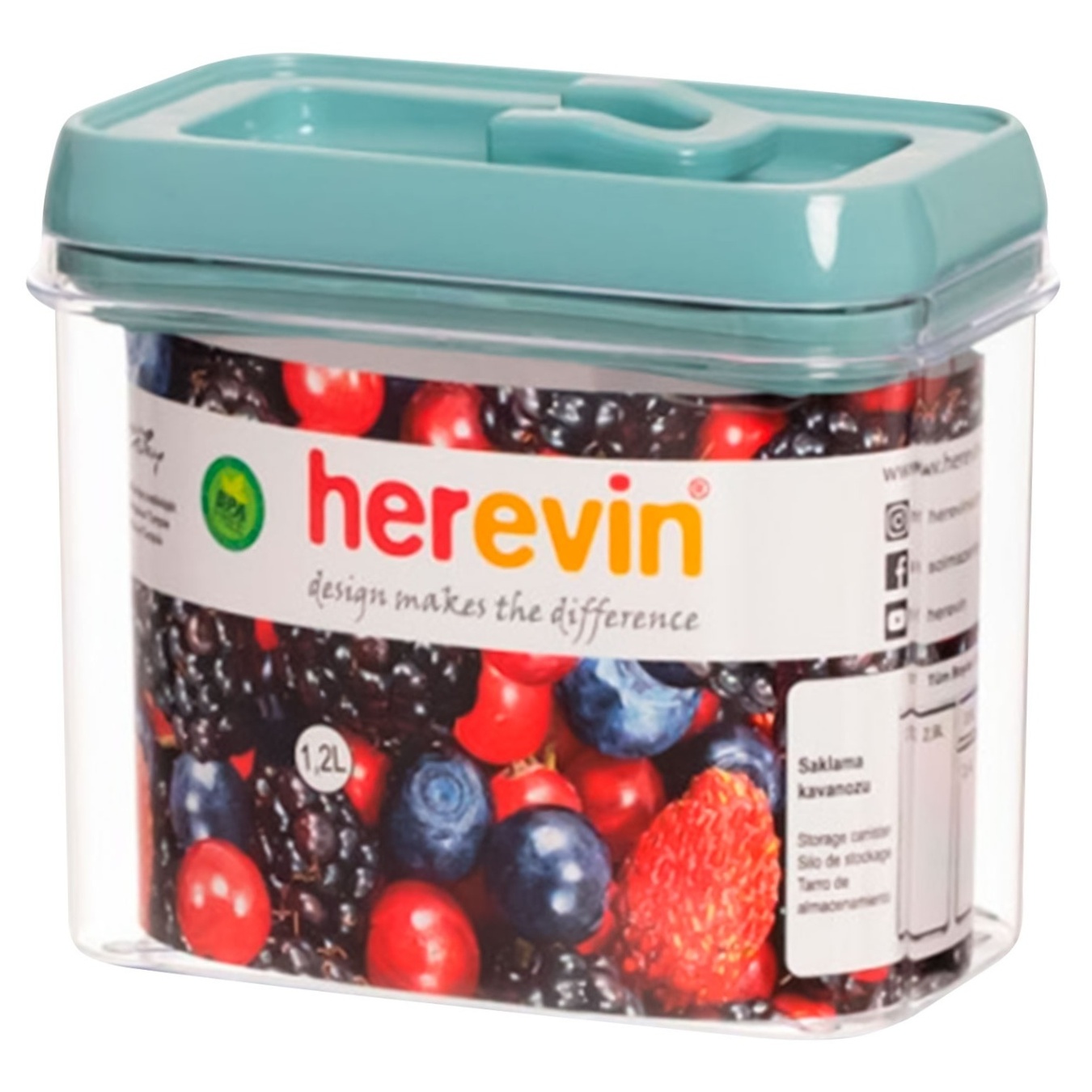 

Ёмкость Herevin Nordic Blue 1,2л