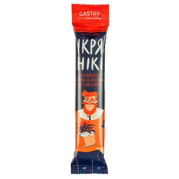 Ikryaniki Salmon Meat Sticks With Spices 35g - buy, prices for Tavria V - photo 2