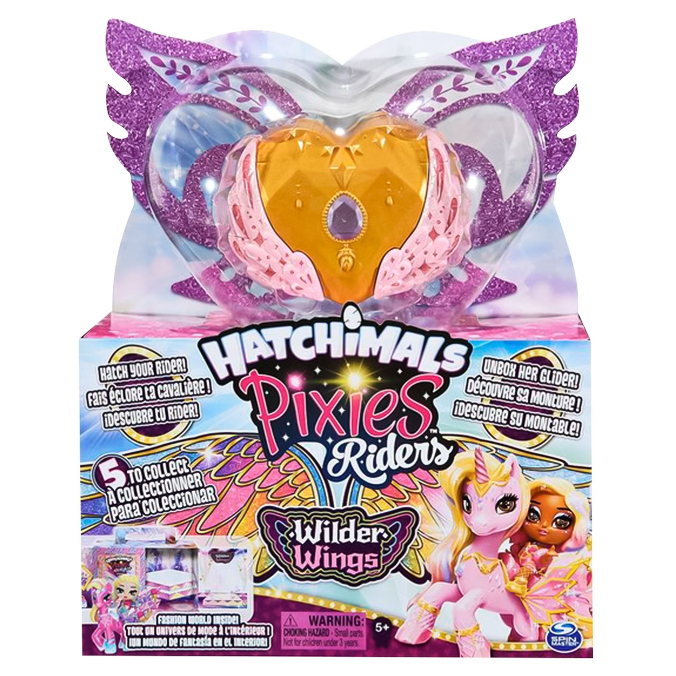 

Игровой набор Hatchimals Pixies с феи-всадника и сказочного героя