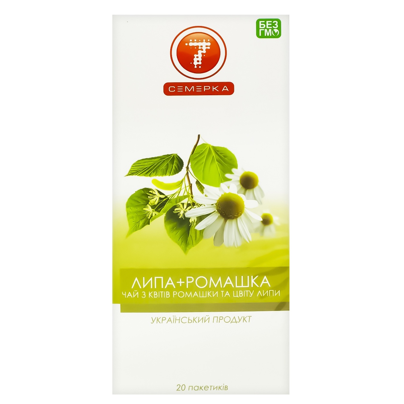 

Чай Семерка Липа-ромашка 20шт*2г