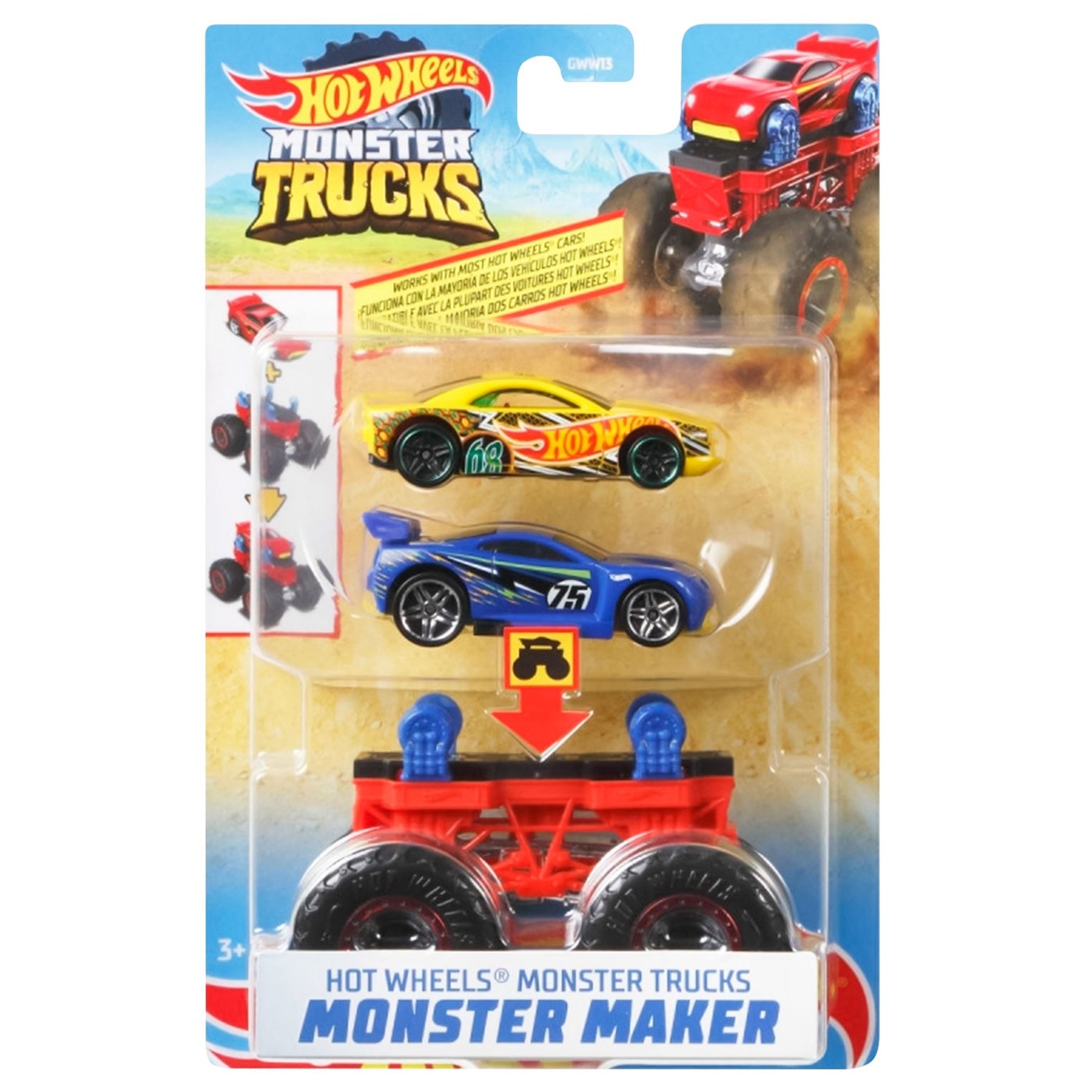 

Набор игровой Hot Wheels Создатель монстров