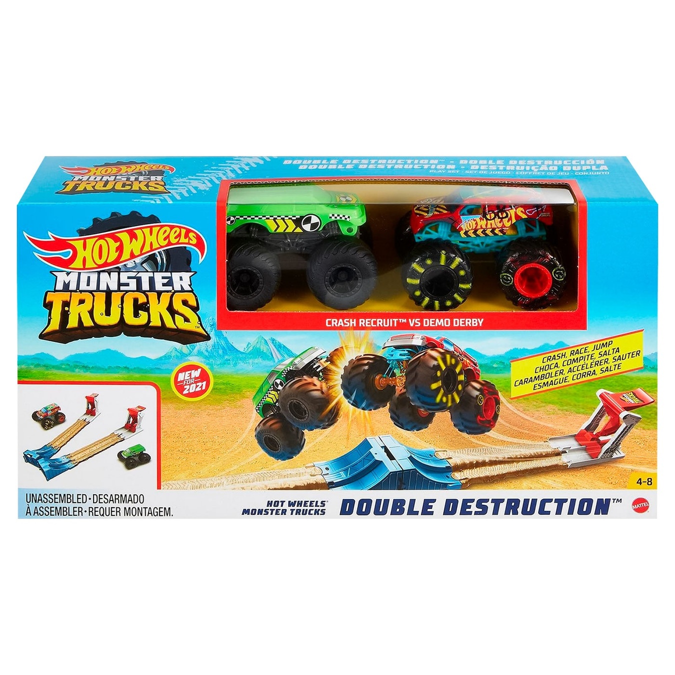 

Набор игровой Hot Wheels Двойной старт