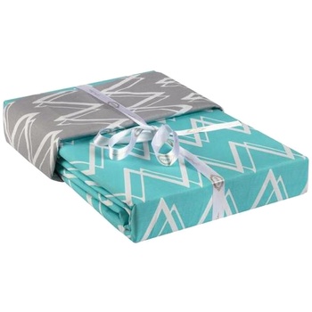 Hobby Poplin Nazende Turquoise Bedding Set 160х220 50х70cm