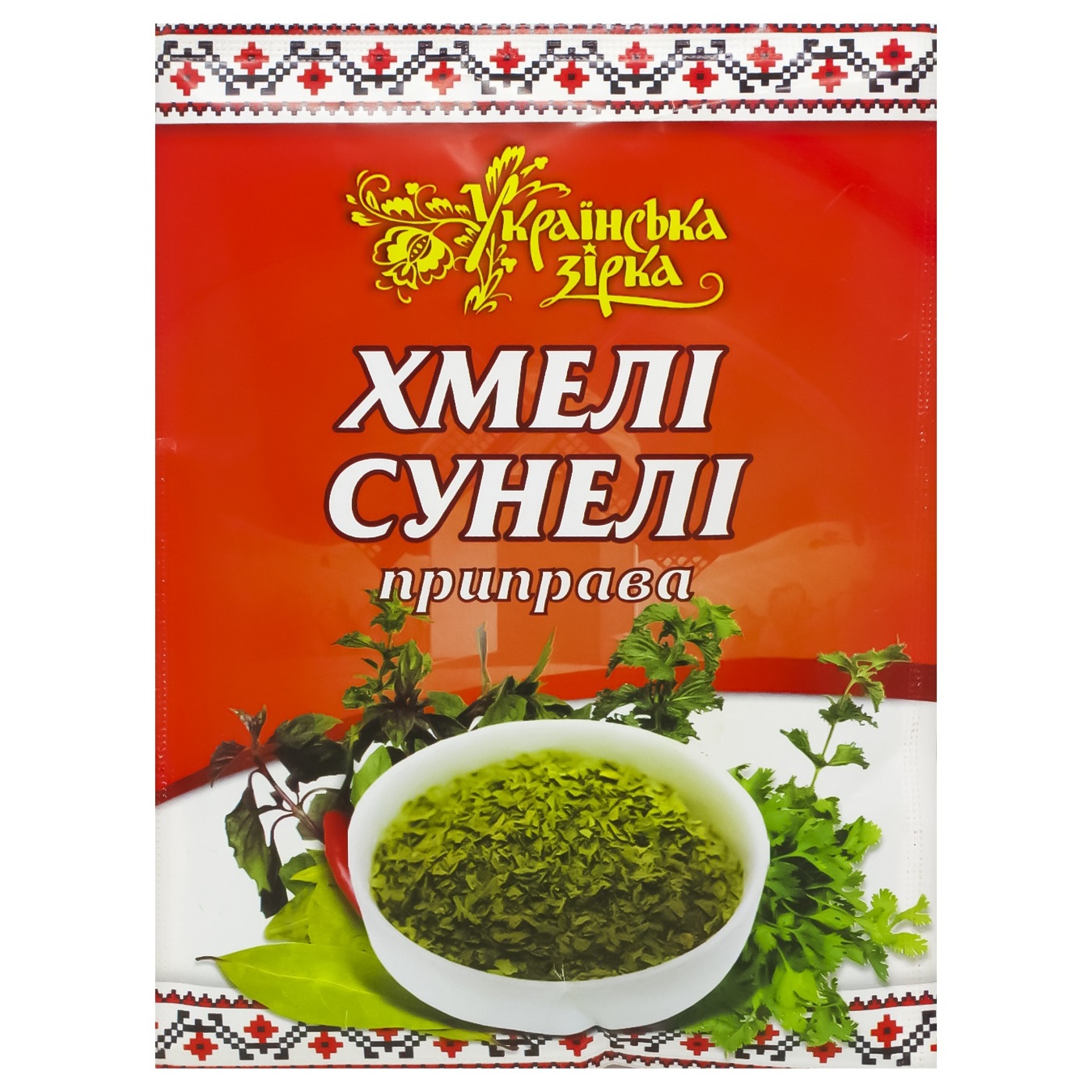 

Приправа Українська Зірка Хмели-сунели 30г