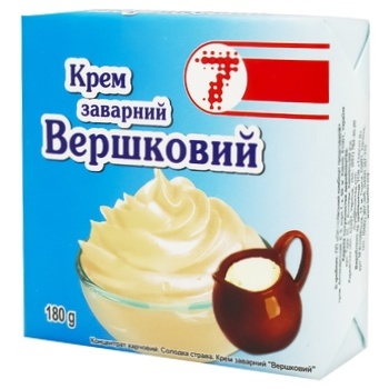 Крем заварной Семерка сливочный 180г - купить, цены на КОСМОС - фото 1