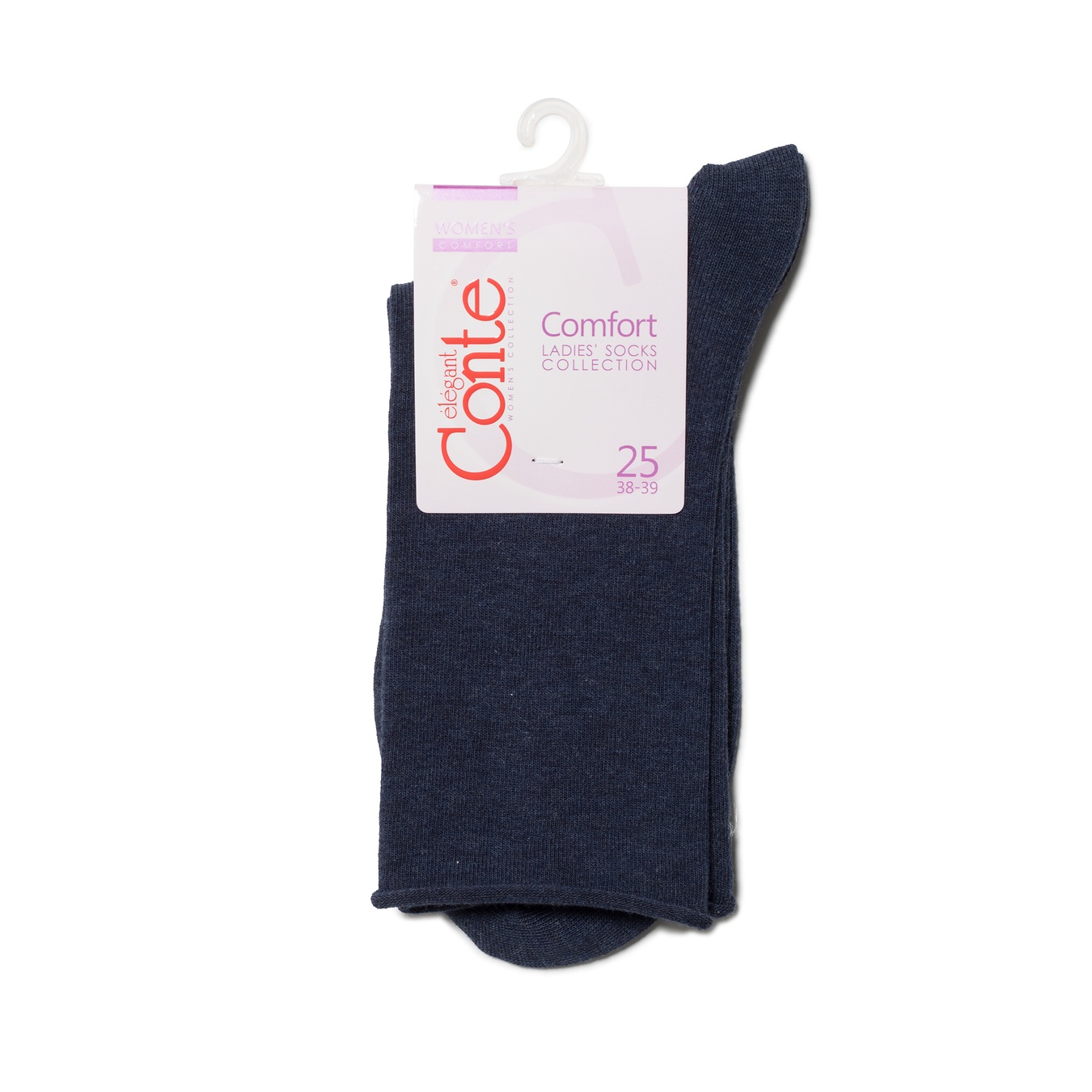 

Носки Conte Elegant Comfort женские темно синие 25р