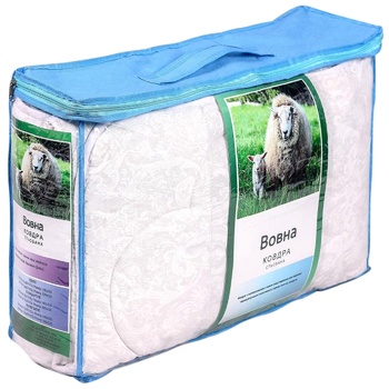 Magiya Solodkogo Snu Wool Quilted Blanket 140х205cm - buy, prices for MegaMarket - photo 1