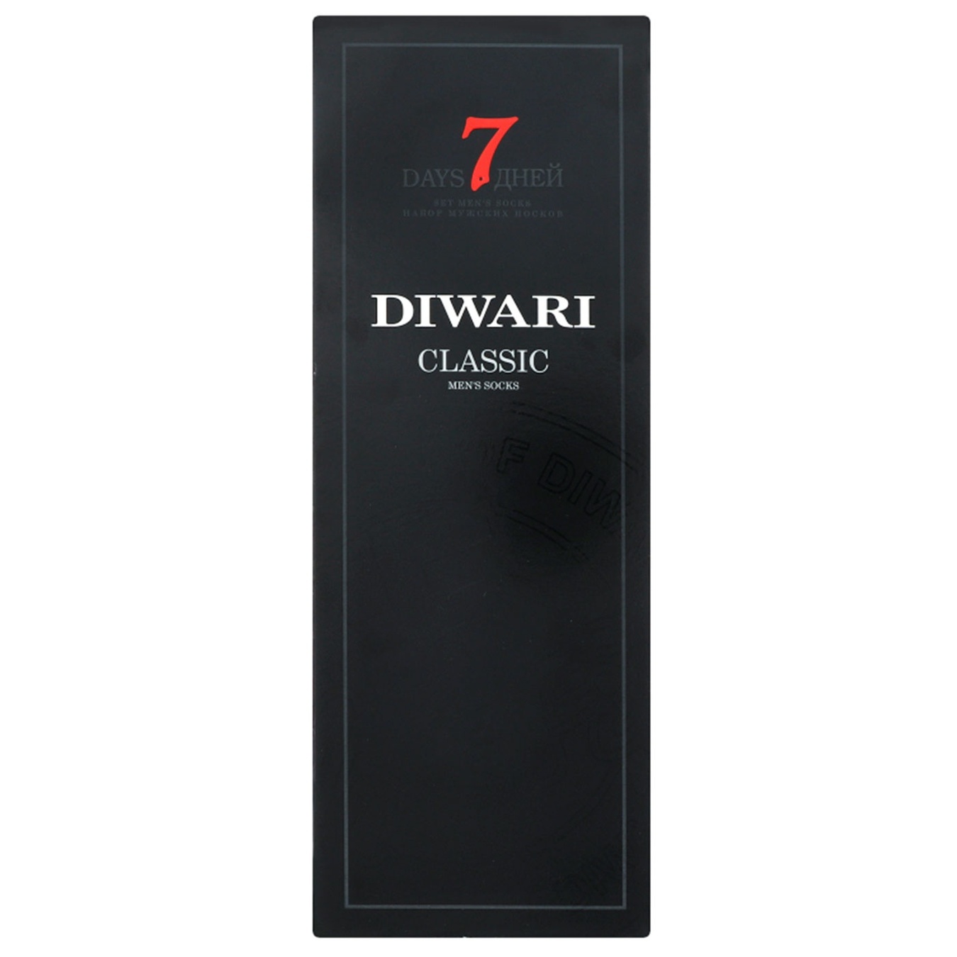 

Носки Diwari Classic мужские черные 29р 7 пар