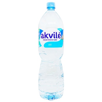 Akvile Natural Mineral Water 1.5l