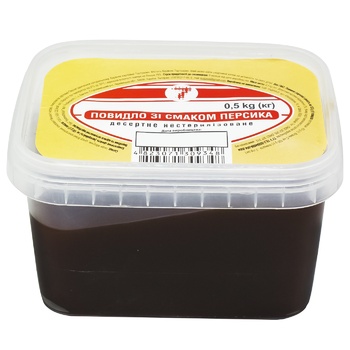 Semerka Jam with Peach Flavor 500g - buy, prices for Tavria V - photo 2