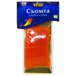 Риба Сьомга Українська Зірка слабосолена в/у
