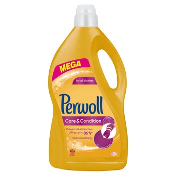 Perwoll Care&Condition Delicate Washing Gel 3.6l - buy, prices for MegaMarket - photo 1