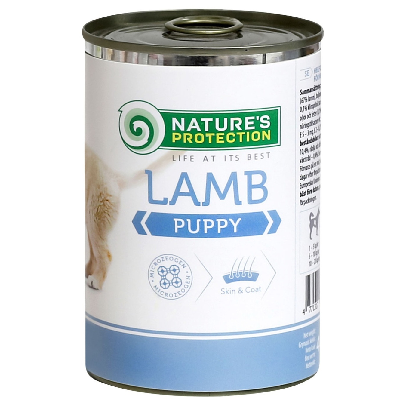

Корм Nature's Protection Lamb Puppy с ягненком для щенков 400г